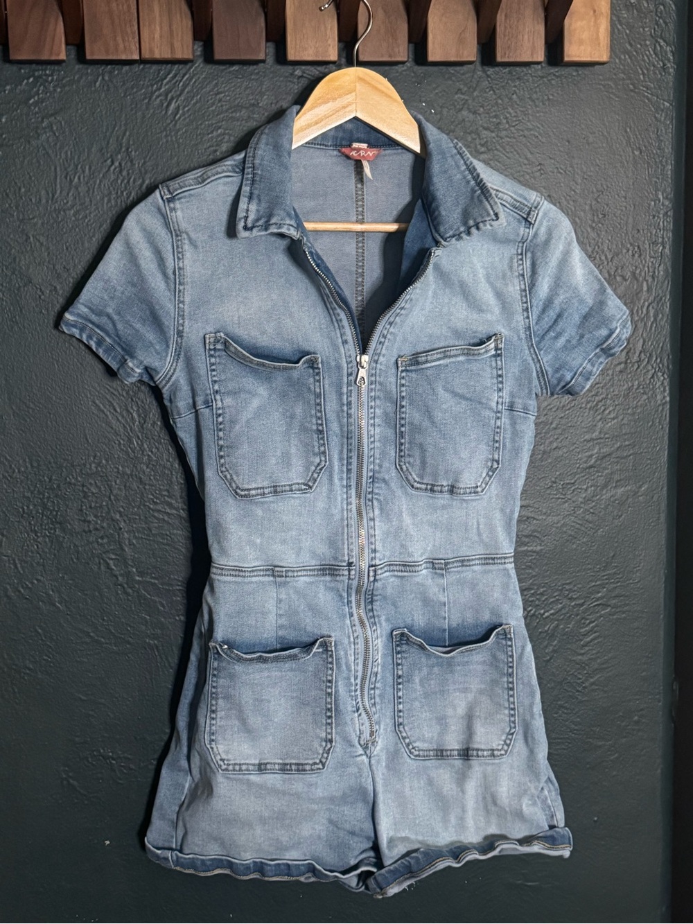CRVY Free People Lennox Romper/Jumpsuit
